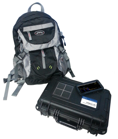 SAMpack 120 (RD-120) radiation detection backpack with smartphone GUI